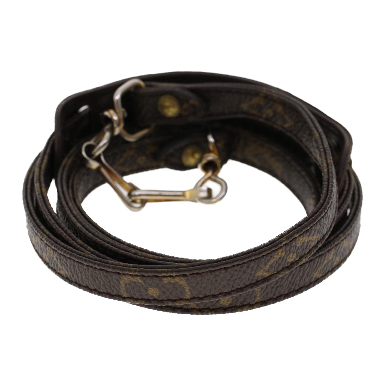 Louis Vuitton Monogram Shoulder Strap Vintage 46.5"" Lv Auth 46786